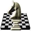 チェスのナイトのイラスト画像