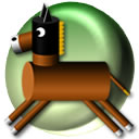 おもちゃの馬のアイコン画像