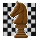 チェスの駒のナイトのアイコン １ 競馬フリー素材 競馬ブログ素材のうまぽっと