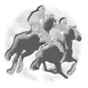 馬と騎手のアイコン画像