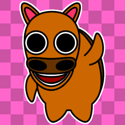キャラクター風の犬のアイコン画像