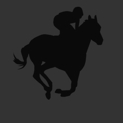 馬に騎乗している騎手のシルエットアイコン（２６）画像