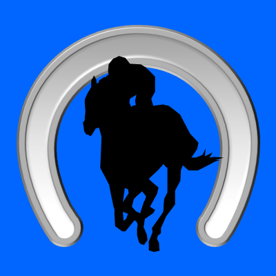 馬に騎乗している騎手のシルエットアイコン（６６）画像