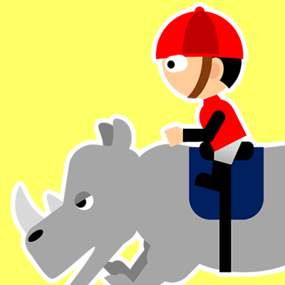 サイに乗る騎手のアイコン（２７）画像5