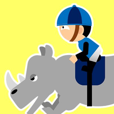 サイに乗る騎手のアイコン（２８）画像5