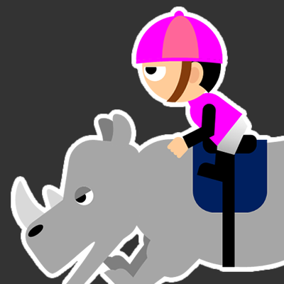 サイに乗る騎手のアイコン（３２）画像2