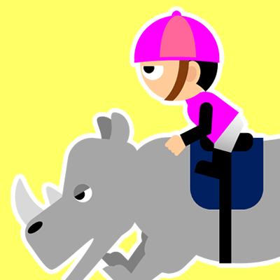 サイに乗る騎手のアイコン（３２）画像5