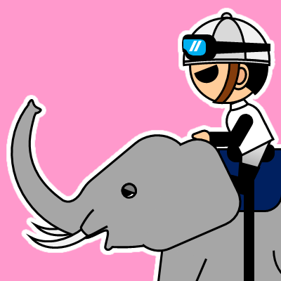 ゾウに乗る騎手のアイコン（１７）画像8