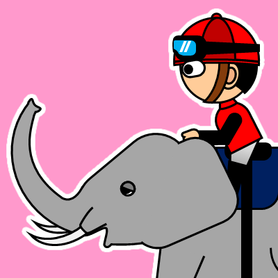 ゾウに乗る騎手のアイコン（１９）画像8