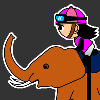 ゾウに乗る騎手のアイコン（２４）画像2